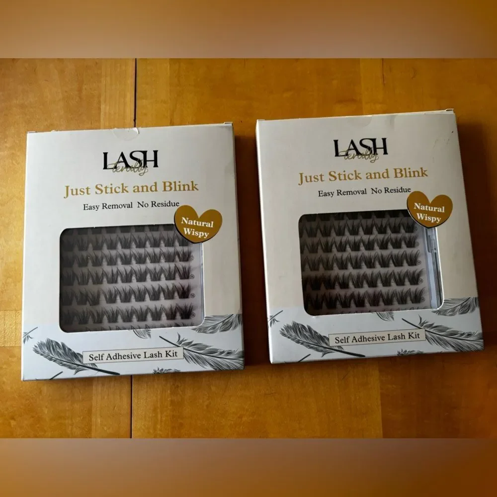 Lashterally Natural Wispy Effortless Beauty Self-Adhesive Lash Kit